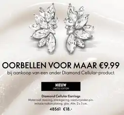 Oriflame Diamond Cellular Earrings aanbieding