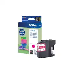 Bol.com Brother LC221M - Inktcartridge / Magenta aanbieding