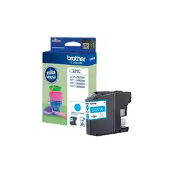 Bol.com Brother LC221C - Inktcartridge / Cyaan aanbieding