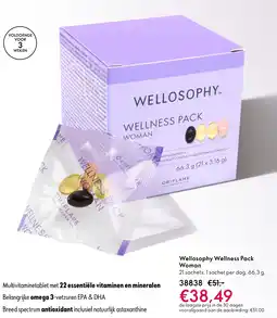 Oriflame Wellosophy Wellness Pack Woman aanbieding
