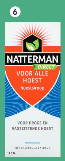 Etos Natterman" voor alle hoest 180 ml aanbieding