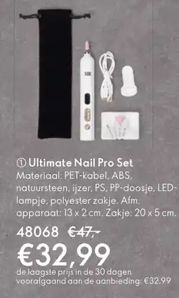Oriflame Ultimate Nail Pro Set aanbieding