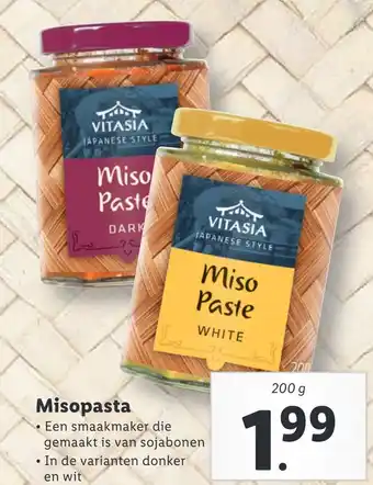 Lidl Misopasta aanbieding