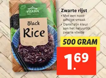 Lidl Zwarte rijst aanbieding