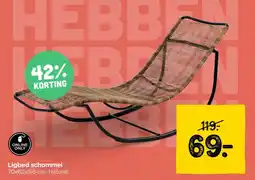 Xenos Ligbed schommel aanbieding