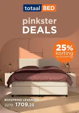 TotaalBED Boxspring Levanger aanbieding