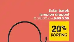 Xenos Solar barok lampion druppel aanbieding