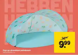 Xenos Pop-up strandtent palmboom aanbieding