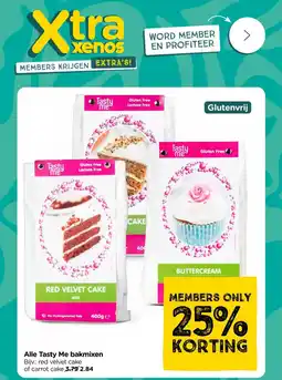 Xenos Alle Tasty Me bakmixen aanbieding