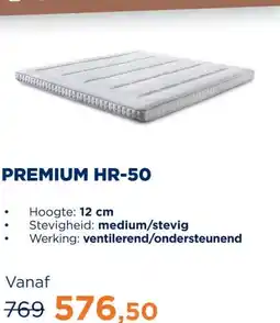 TotaalBED Topmatras Premium | HR-50 aanbieding