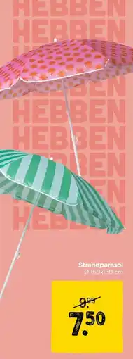 Xenos Strandparasol aanbieding