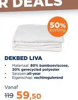 TotaalBED Dekbed Liva bamboe | all year aanbieding