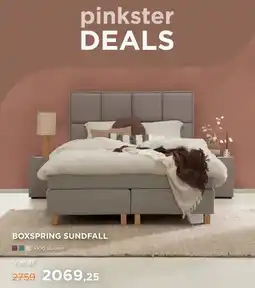TotaalBED Boxspring Sundfall 153cm aanbieding