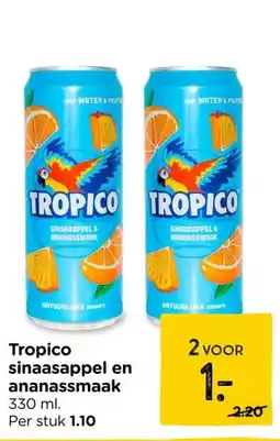 Xenos Tropico sinaasappel en ananassmaak aanbieding