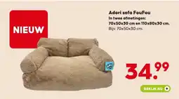 Pets Place Adori sofa FouFou In twee afmetingen: aanbieding