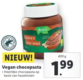 Lidl Vegan chocopasta aanbieding