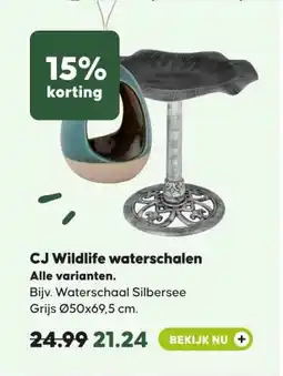 Pets Place CJ Wildlife waterschalen Alle varianten. aanbieding