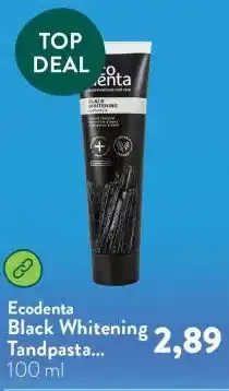 Holland & Barrett Black Whitening Tandpasta Houtskool aanbieding