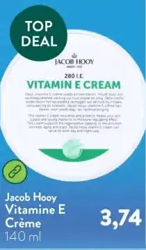 Holland & Barrett Vitamine E Crème aanbieding