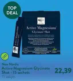 Holland & Barrett Active Magnesium Glycinate Shot - 15 sachets aanbieding