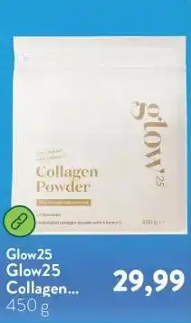Holland & Barrett Glow25 Collagen Powder Unflavoured – 450g aanbieding