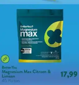 Holland & Barrett Magnesium Max Citroen & Limoen aanbieding
