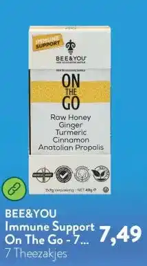 Holland & Barrett Immune Support On The Go - 7 sachets aanbieding