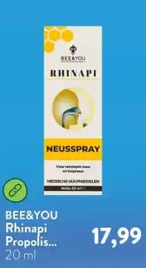 Holland & Barrett Rhinapi Propolis Neusspray aanbieding