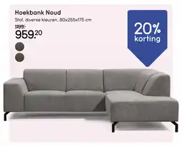 Leen Bakker Bekijk hoekbank Noud aanbieding