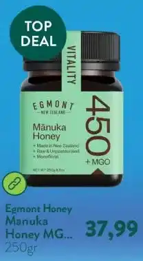 Holland & Barrett Manuka Honey MGO 450+ aanbieding