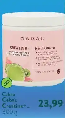 Holland & Barrett Cabau Creatine+ Kiwi Guava aanbieding