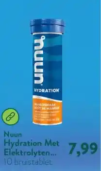 Holland & Barrett Hydration Met Elektrolyten Mango - 10 bruistabletten aanbieding