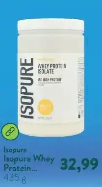 Holland & Barrett Isopure Whey Protein Isolate Vanilla Flavour aanbieding