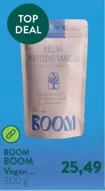 Holland & Barrett BOOM Vegan Proteïne Vanille aanbieding