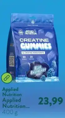 Holland & Barrett Applied Nutrition Creatine Gummies Blue Raspberry aanbieding