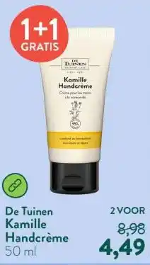 Holland & Barrett Kamille Handcrème aanbieding