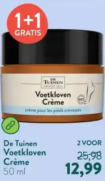 Holland & Barrett Voetkloven Crème aanbieding