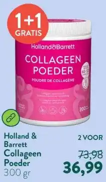 Holland & Barrett Collageen Poeder aanbieding