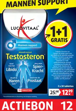 Lucovitaal Lucovitaalⓡ mannen support testosteron® aanbieding