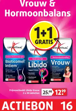Lucovitaal Libido Vrouw aanbieding