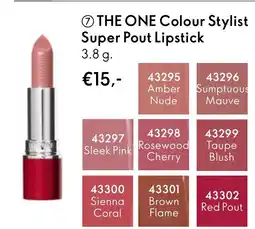 Oriflame The one colour stylist super pout lipstick aanbieding