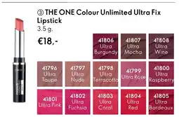 Oriflame The one colour unlimited ultra fix Lipstick aanbieding