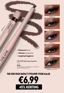 Oriflame The One High Impact Eyeliner aanbieding