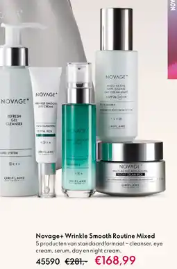 Oriflame Novage+ Wrinkle Smooth Routine Mixed aanbieding
