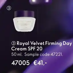 Oriflame Royal Velvet Firming Day Cream SPF 20 aanbieding