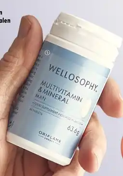 Oriflame Wellosophy Multivitamin & Mineral Man aanbieding