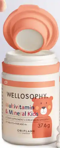 Oriflame Wellosophy Multivitamin & Mineral Kids aanbieding