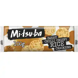 Albert Heijn Mitsuba Sweet chili crispy rice crackers aanbieding