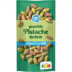 Albert Heijn AH Gepeld pistachenoten ongezouten aanbieding