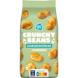 Albert Heijn AH Crunchy beans sourcreamsmaak tuinbonen aanbieding
